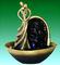 De gouden Fonteinen van het de Bovenkantwater van de Kleuren Decoratieve Lijst in Dansersvorm leverancier